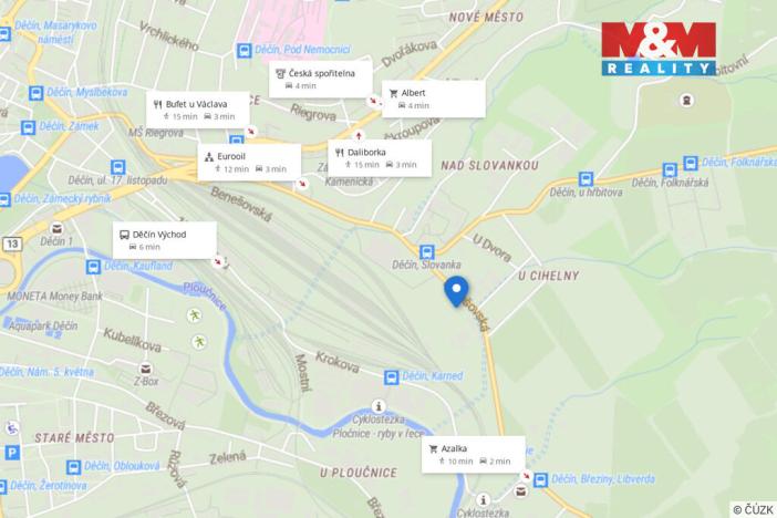 Pronájem kanceláře, Děčín - Děčín II-Nové Město, Benešovská, 320 m2