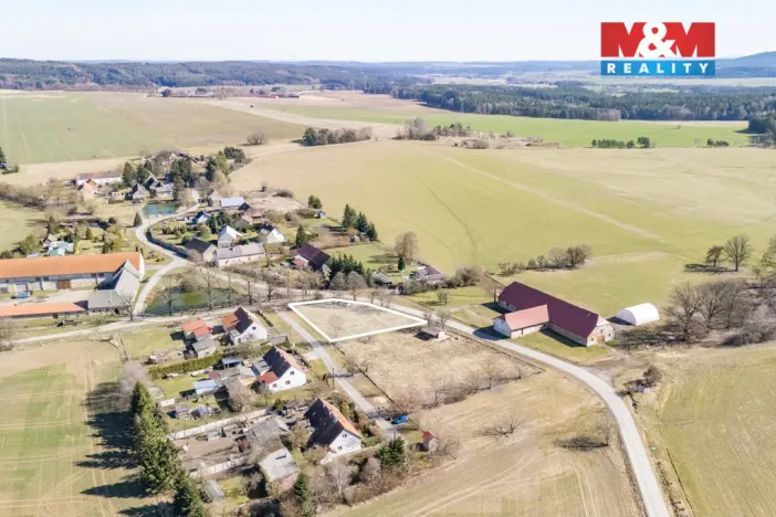 Prodej pozemku pro bydlení, Bor - Boječnice, 1059 m2