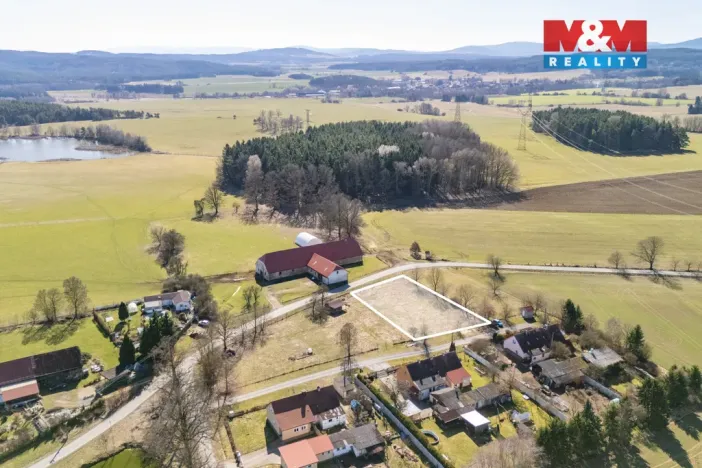 Prodej pozemku pro bydlení, Bor - Boječnice, 1289 m2