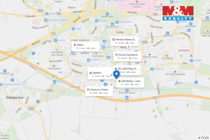 Prodej bytu 2+kk, Brno - Starý Lískovec, U Leskavy, 63 m2