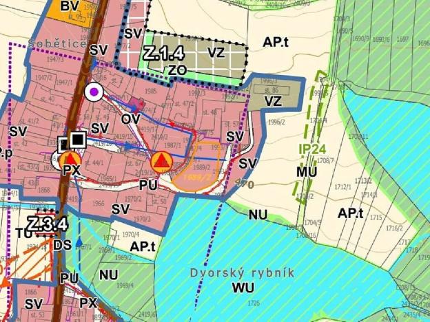 Dražba pozemku pro bydlení, Žimutice, 1533 m2