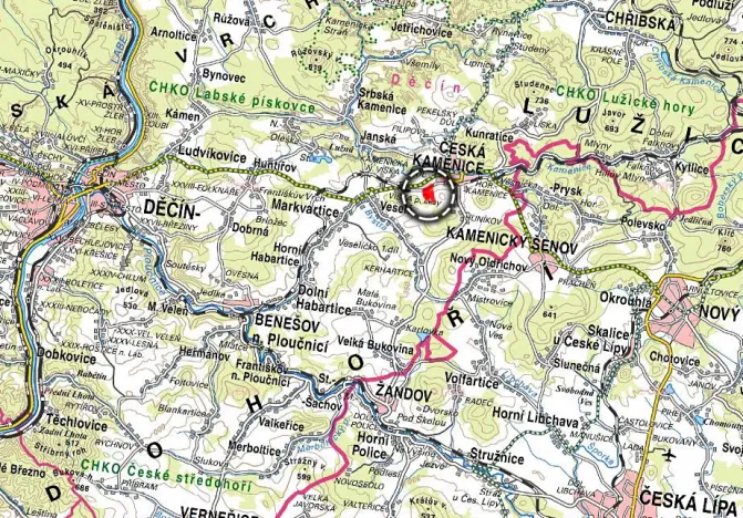 Prodej pole, Česká Kamenice, 108179 m2