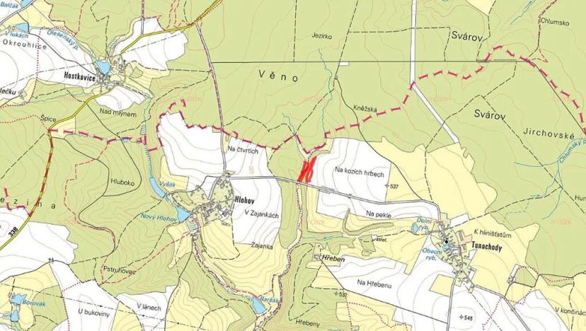 Prodej pole, Číhošť, 8459 m2