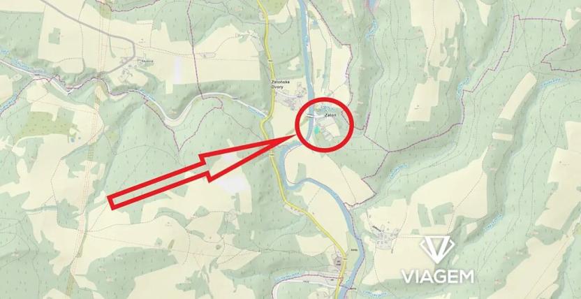 Prodej pozemku pro bydlení, Větřní, 1047 m2