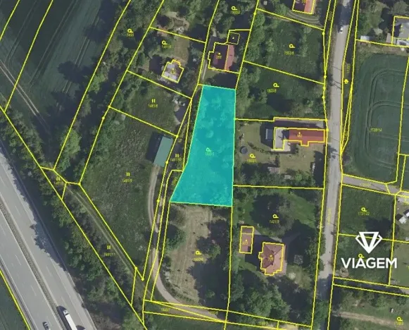 Prodej zahrady, Hrusice, 1427 m2