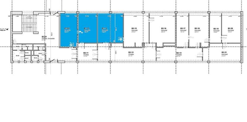 Pronájem skladu, Brno, Hněvkovského, 63 m2