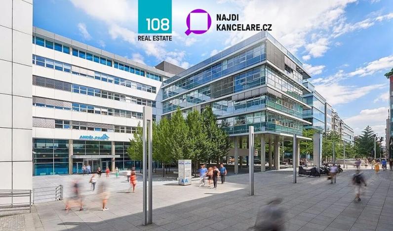 Pronájem kanceláře, Praha - Smíchov, Radlická, 2344 m2