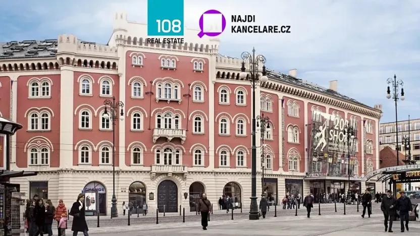 Pronájem kanceláře, Praha - Nové Město, Na Poříčí, 2375 m2