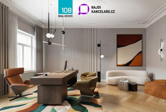 Pronájem kanceláře, Praha - Nové Město, Vodičkova, 1500 m2