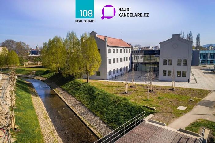 Pronájem kanceláře, Brno, Škrobárenská, 1233 m2