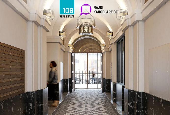 Pronájem kanceláře, Praha - Nové Město, Vodičkova, 814 m2