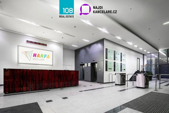 Pronájem kanceláře, Praha - Libeň, Českomoravská, 293 m2