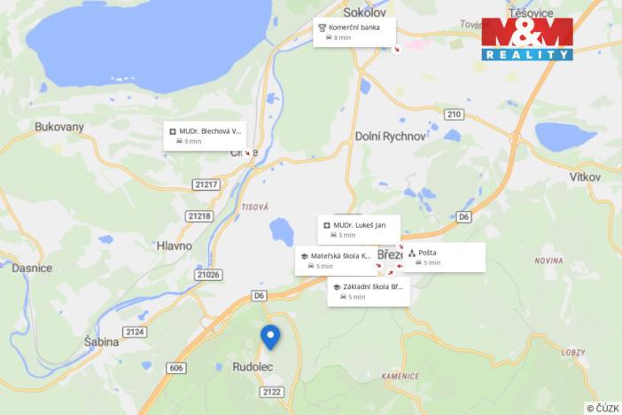 Prodej pozemku pro bydlení, Březová - Rudolec, 941 m2