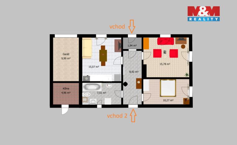 Prodej rodinného domu, Drobovice, 59 m2