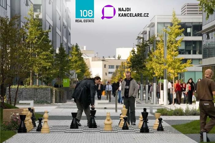 Pronájem kanceláře, Praha - Chodov, V parku, 2447 m2