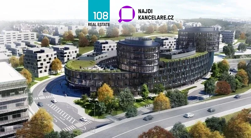 Pronájem kanceláře, Praha - Smíchov, Radlická, 563 m2