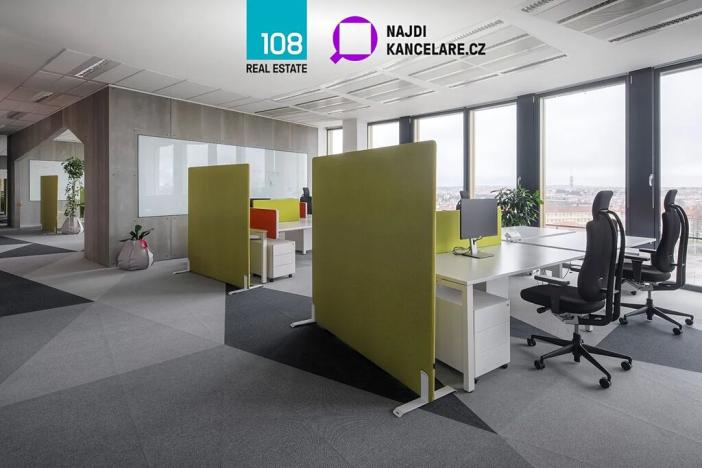 Pronájem kanceláře, Praha - Nusle, Pikrtova, 1964 m2