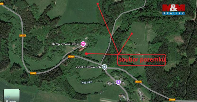 Prodej pole, Bezděkov nad Metují, 6643 m2