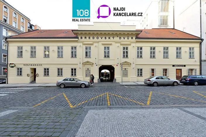 Pronájem kanceláře, Praha - Nové Město, Politických vězňů, 322 m2