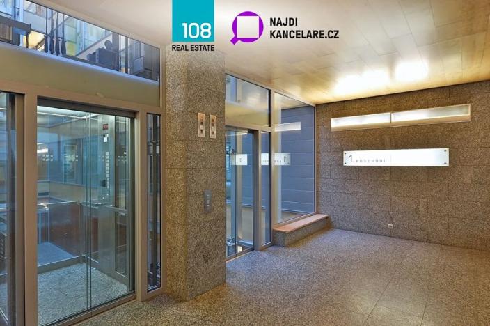 Pronájem kanceláře, Praha - Nové Město, Politických vězňů, 322 m2