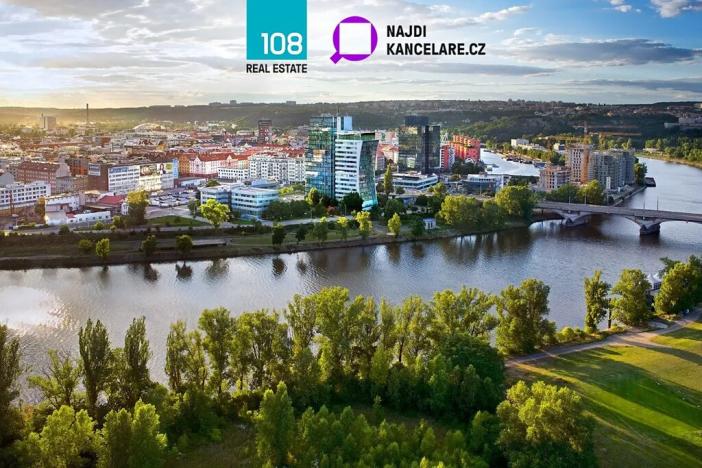 Pronájem kanceláře, Praha - Holešovice, Jankovcova, 477 m2
