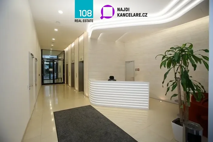 Pronájem kanceláře, Praha - Smíchov, Karla Engliše, 1811 m2