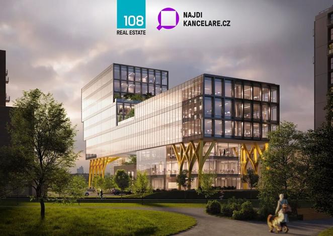 Pronájem kanceláře, Brno, Škrobárenská, 1535 m2