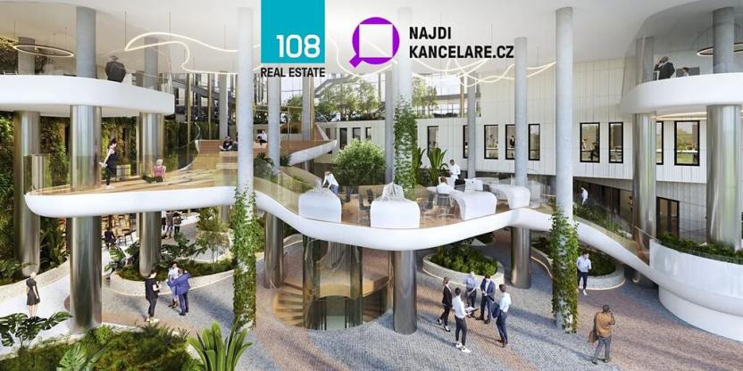 Pronájem kanceláře, Praha - Karlín, Karolinská, 537 m2