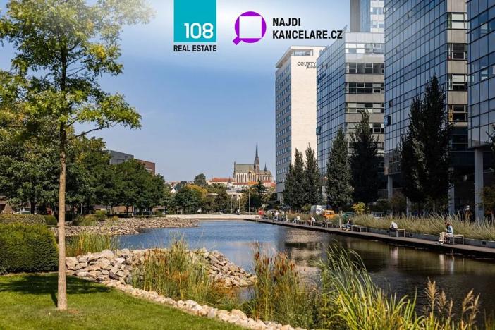 Pronájem kanceláře, Brno, Holandská, 770 m2