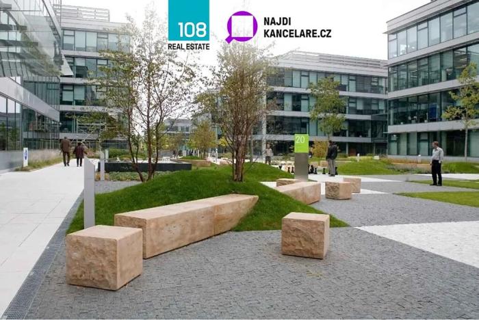Pronájem kanceláře, Praha - Chodov, V parku, 1808 m2