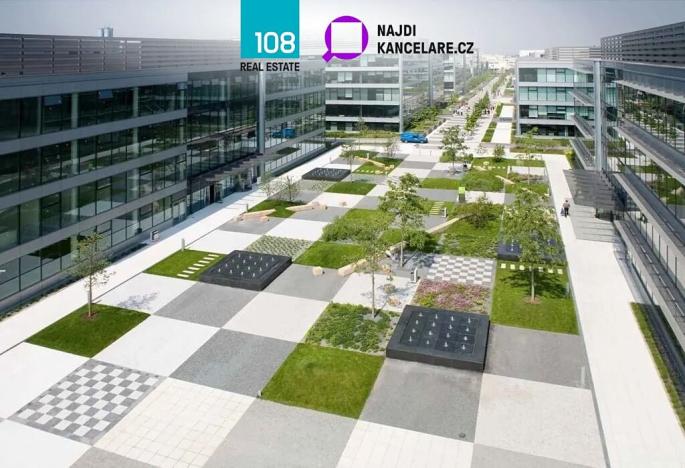 Pronájem kanceláře, Praha - Chodov, V parku, 610 m2