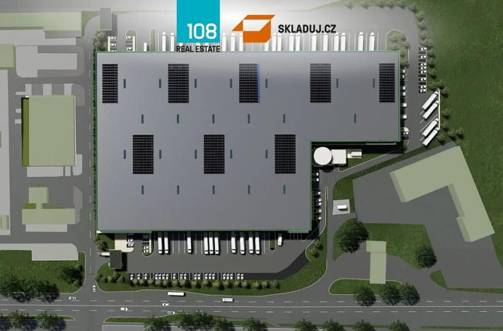 Pronájem skladu, Napajedla, Kvítkovická, 10138 m2