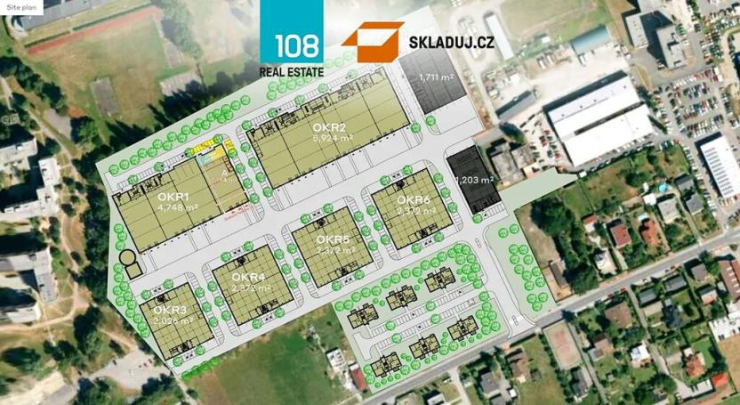 Pronájem skladu, Ostrava, 7000 m2