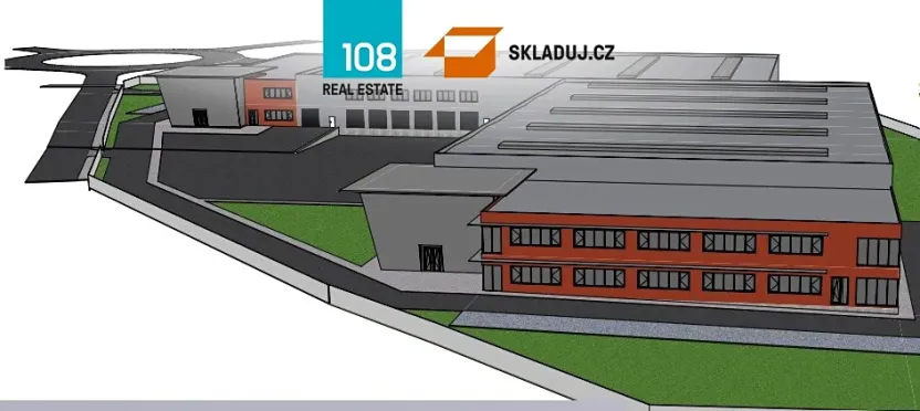 Pronájem skladu, Zápy, 5000 m2