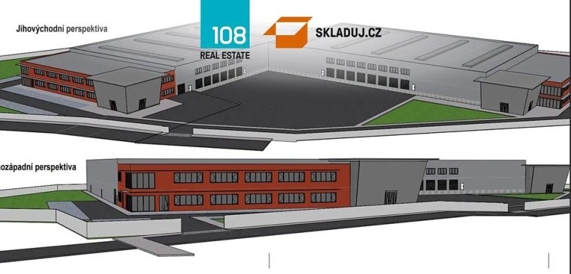 Pronájem skladu, Zápy, 5000 m2
