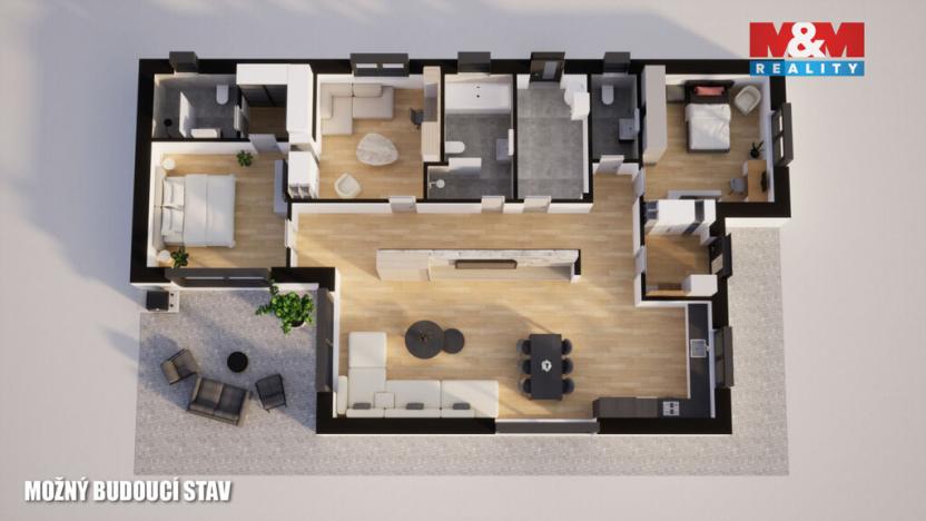 Prodej rodinného domu, Jenštejn, Za zahradami, 153 m2