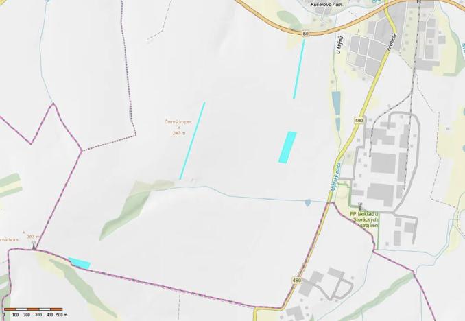 Prodej pole, Uherský Brod, 36951 m2