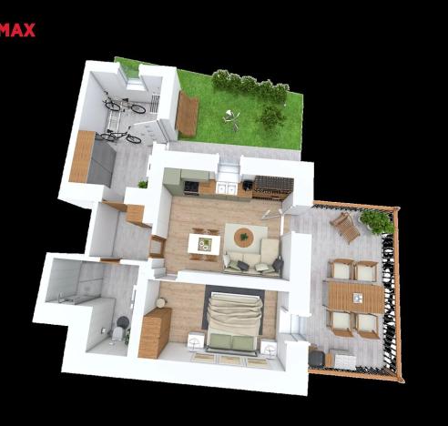 Prodej bytu 2+kk, Svoboda nad Úpou, Nádražní, 54 m2