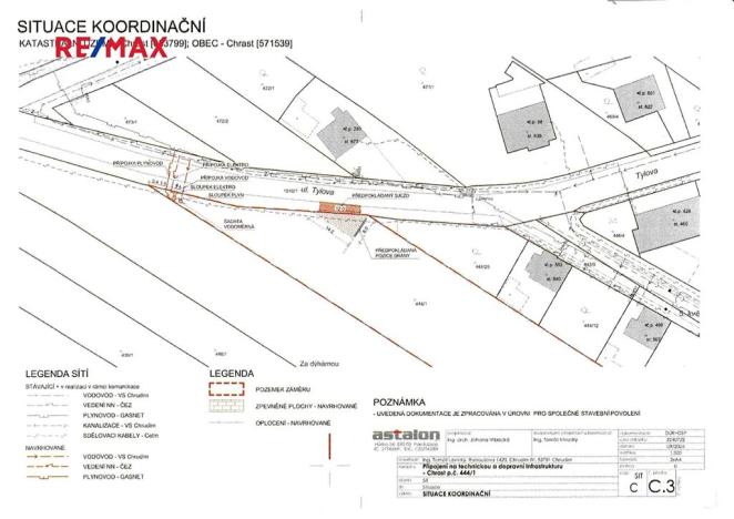 Prodej pozemku pro bydlení, Chrast, Tylova, 8513 m2
