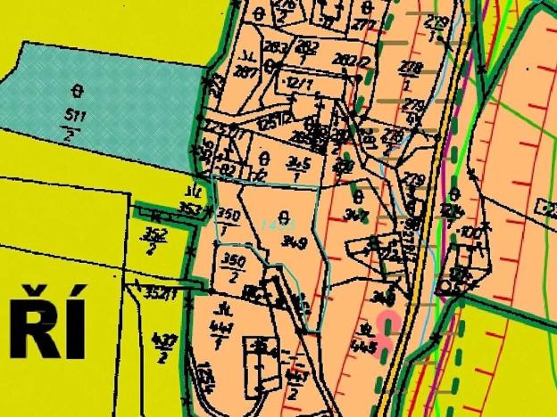 Dražba pozemku pro bydlení, Benešov nad Černou, 2520 m2