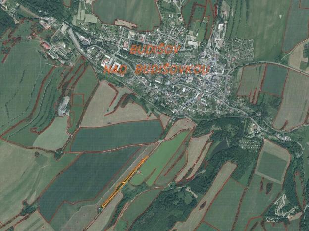 Dražba pozemku, Budišov nad Budišovkou, 8925 m2