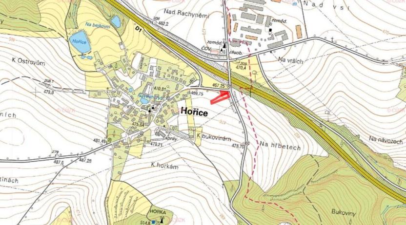 Prodej komerčního pozemku, Hořice, 1769 m2