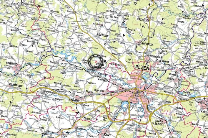 Prodej pole, Město Touškov, 14225 m2