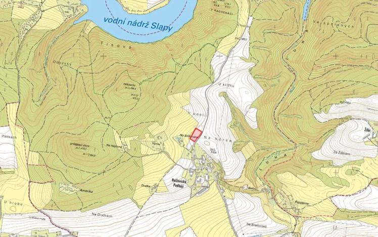 Prodej pole, Nalžovice, 5796 m2