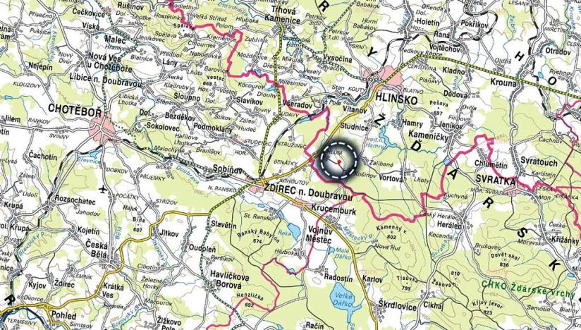 Prodej louky, Hlinsko, 3176 m2