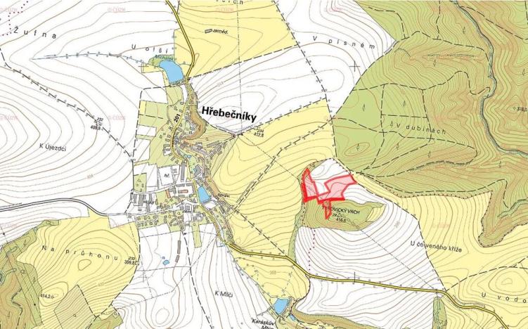 Prodej pole, Hřebečníky, 20560 m2