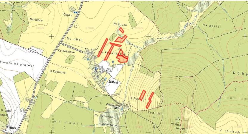Prodej louky, Studnice, 26815 m2