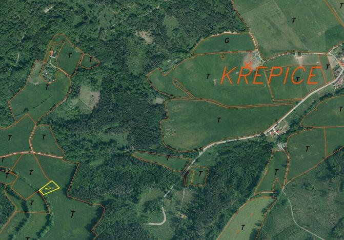 Prodej pole, Stožice - Křepice, 2312 m2