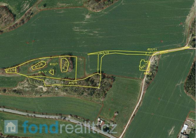 Prodej pozemku, Okrouhlá Radouň, 38167 m2