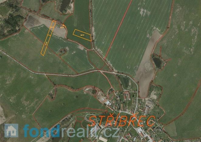 Prodej pole, Stříbřec, 10919 m2